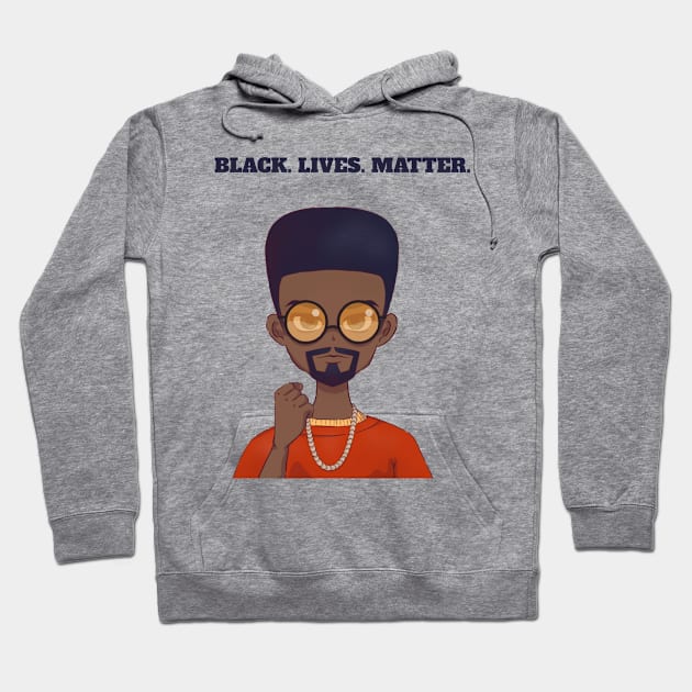 Black. Lives. Matter. Hoodie by Eva Wolf